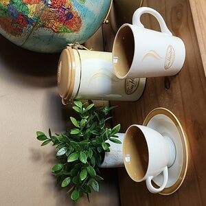 Tim Hortons collectible 2006 coffee cups and tin